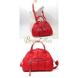 Prada Bag Tessuto Rosso Shoulder Bomber